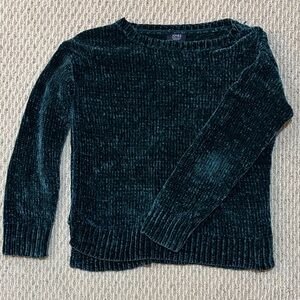 Jones New York Deep Green Crew Neck Sweater